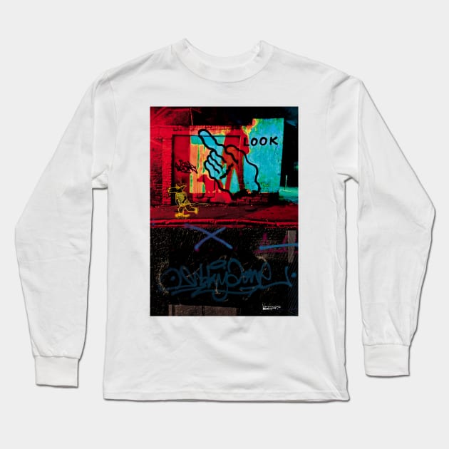 Graffiti Long Sleeve T-Shirt by Shtakorz